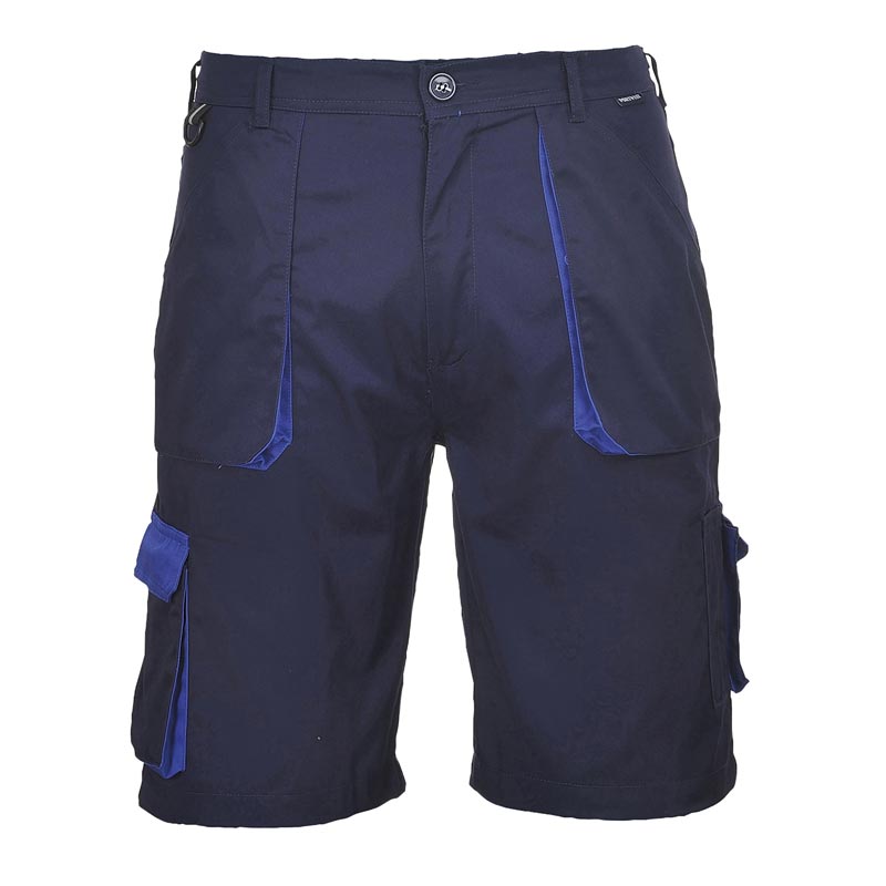 Contrast shorts (TX14) - Navy/Royal S